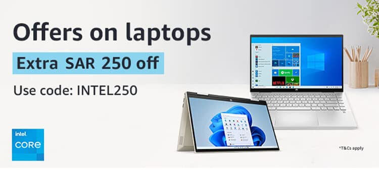 Amazon discount coupon on laptops