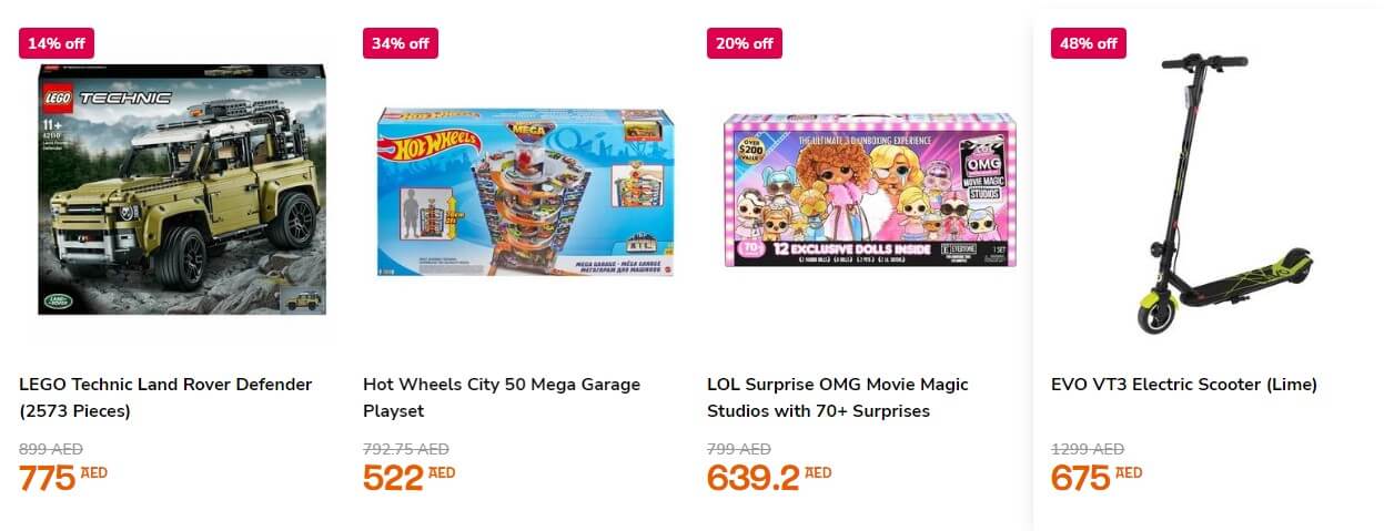 Toys R Us coupon - Products