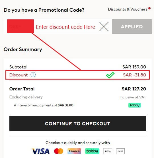 How to Apply H&M Discount code in Saudi Arabia