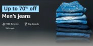 Discounts on men’s jeans: up to 70% off from Amazon Saudi Arabia