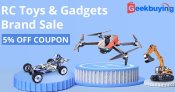 Geekbuying discount code: 5% OFF on remote control toys and gadgets